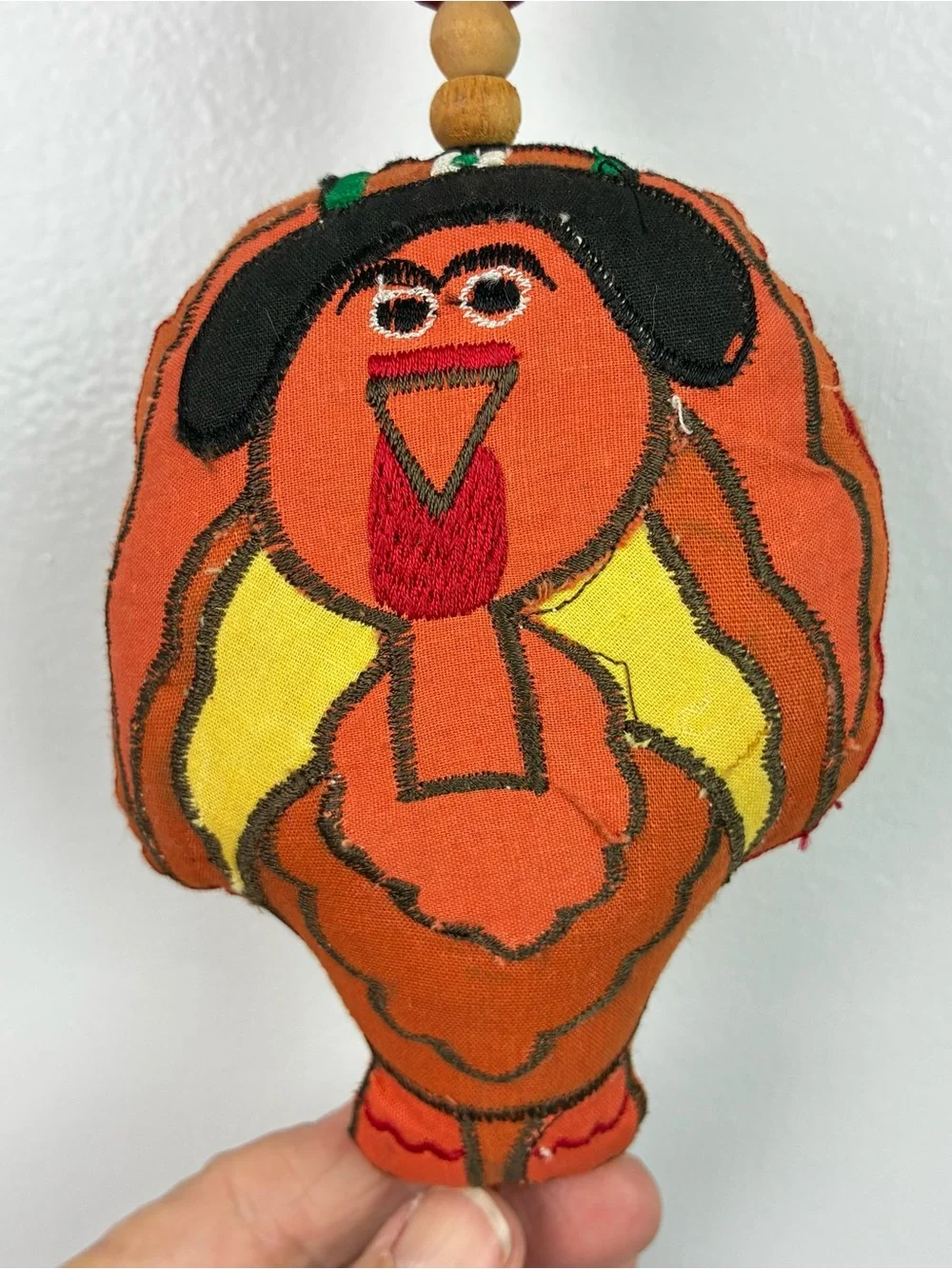 Turkey Stuffed Hanging Decoration Handmade - So Unique!